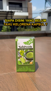 Keloreena Obat TBC Flek Paru - Paru Batuk Berdarah Bronkitis Sesak Nafas Asma - Ekstrak Daun Kelor