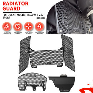 For Ducati Multistrada V4 V4S 2021 2022 2023 2024 2025 Motorcycle Accessories Radiator Guard Protector Grille Cover Protection