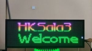 Running Text RGB Full Colour 40x100Cm Wifi Outdoor