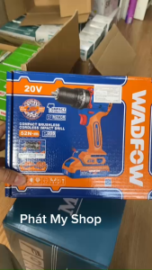 áy khoan búa nhỏ gọn không chổi than dùng pin 20V