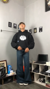 JINISO Bootcut Denim Jeans Pria 372