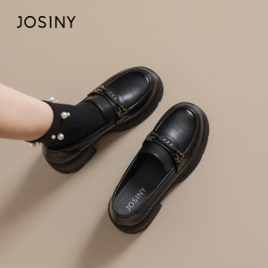 Josiny | Height-Increasing Thick Sole Loafers Autumn
