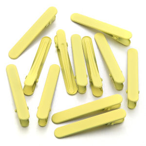 20pcs/lot Metal Hairpins Macaroon Color Hairclip 6cm Hair Clips  Setting Base For Children Kids DIY Jewelry Making Hair Findings