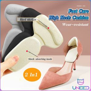 Need. 2 In 1 Heel Insole High Heels Shoe Cushion Pad Feet Care Protector Sticker Inserts Anti-dropping Anti-slip