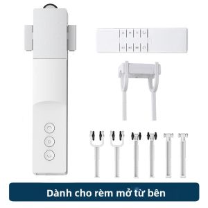Động Cơ Điều Khiển Rèm Thông Minh Zigbee Dành Cho Rèm Kiểu La Mã U Và I Tương Thích Với Điều Khiển Bằng Giọng Nói Alexa Và Google Home Của Zemismart
