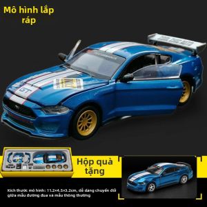 GANGJIE | Mô Hình Xe Đua Mercedes Gắn Ráp Hợp Kim