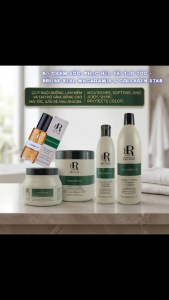 Dầu Gội Hấp Xịt Xả Khô Tinh Dầu RR Line Real Macadamia & Collagen Star Chăm Sóc Phục Hồi Tái Tạo Tóc Mềm Mượt