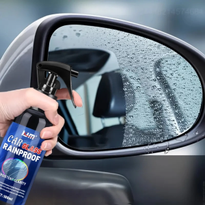 Universal glass rain repellent coating-windshield and mirror hydrophobic sprayimproves visibility and repels water