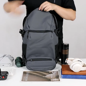 Travel Laptop Backpack College High School Backpack Business Work Bagpack Black Casual Daypack Fit 15 Inch Laptop