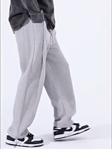 ( BUY 1 GET 2 ) High quality new style mens and womens casual Korean fashion versatile sports straight breathable solid loose pants