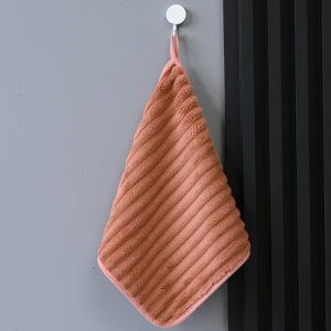 Soft Absorbent Small Hand Towels Hanging Kitchen Male Female Children Cute Home Use Handkerchiefs Bathroom Towels