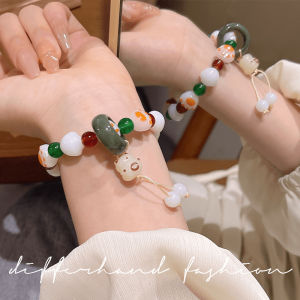 Paw Claw-Shaped Beads for Women Stress Relief Hand Jewelry with Pearls Ideal Gift for Girls Japan and South Korea Style