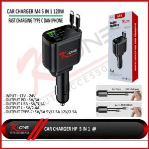 Fast Charger Charging Phone Hp Mobil 5in1 Type C Iphone