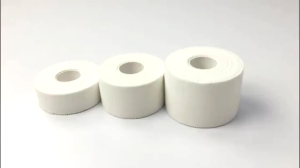 10M White Athletic Sports Tape Waterproof EASY Tear NO Sticky Residue Mueller Athletic Tape Strain Injury Support Knee self adhesive elastic bandage elastoplast sports protector