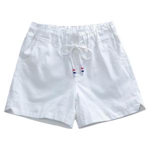 Cotton Elastic White Denim Shorts Women Summer High Waist Loose Wide Leg Casual Korean Style plus Size Student Jeans