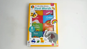 My Little Library First Words For Babbies & Toddlers With 8 Books