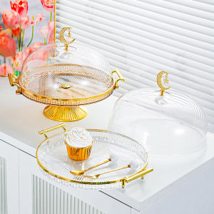 Transparent Food Display Tray Dust-proof Cover