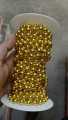 manik roll pelbagai size dalam colour gold and silver, 3mm to 8mm gold silver chain beads hantaran gubahan manik Jintai pelamin manik rantai. 