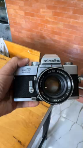 MINOLTA SRT SUPER  MINOLTA AUTO ROKKOR-PF 55MM.F1.8