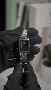 Jam Tangan Wanita Casio LTP-1234DD-1A Black Dial Silver Stainless Steel Band