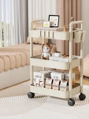 LJXZ | Moveable Storage Shelving Unit Cart