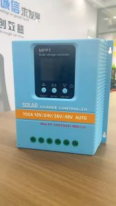 MPPT โซล่าร์ชาร์จเจอร์  60A/ ชาร์จเจอร์ 12V/24V/36V/48V Auto สำหรับแบตเตอรี่ลิเธียม