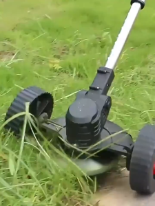 Mesin Rumput Bateri 998VF Lawn Mower Wheel Cordless grass cutter machine Electric Grass Trimmer Rechargeable Pemotong Rumput 割草机