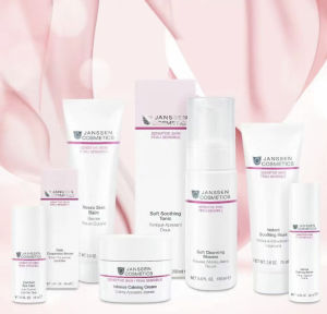 Janssen Soothing Nourishing Skin Toner Repairing Face Cream Essence Liquid Relaxing Mask Facial Care Set Germany Origin