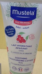 MUSTELA Baby Soothing Moisturizing Lotion Organically Schisandra WOFS Very Sensitive Skin (200ML/6.76fl.oz) 妙思乐舒缓保湿乳