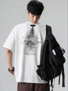 Wood soon | Casual Comfortable Versatile Summer 2026 New American Streetwear T-Shirt