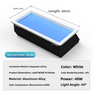 JINGYA | Natural Light Scattering Sky Lamp Smart All-Weather