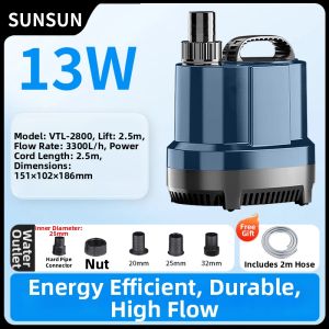 sunsun | Silent Filter Submersible Variable Frequency Pond Pump