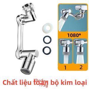 Đa Năng 1080 °   Xoay Vòi Kim Loại Đầu Phun Cho Nhà Bếp Vòi Chậu Rửa - 99% Độ Phủ Mở Rộng Máy Sục Khí Bubbler Vòi Phun Với Splash Lọc