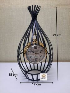 Jam Meja Gold Aesthetic Mewah Home Decor