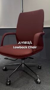 AM Office JLY1813 Glamore PU Lowback Chair