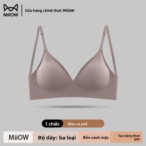 Áo ngực nữ MiiOW  vải cotton không dây dáng chữ U cho người có vòng 1 khiêm tốn