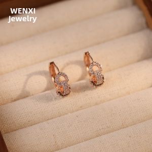 WENXI | Luxury Stylish Small Trend Circle Earrings