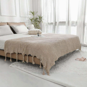 Handwoven Nordic Style Bed/Chair Cover