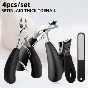 Professional Nail Clippers Correction Thick Nails Ingrown Paronychia Trimmer Edge Cutter Manicure Scissor Pedicure Tool