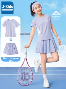 JKIDS | Moisture-wicking and Sun-protective Girls Summer Set