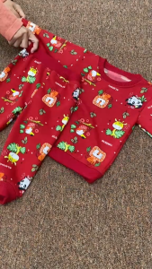 Setelan Sweater Celana Jogger Anak Motif Printing Animal Usia 1-6 Tahun NanaKidsWears