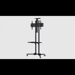 32-75 Inch TV Stand Universal Removable TV Rack Stand With Bracket Vertical Cart TV Monitor Rack With Tray