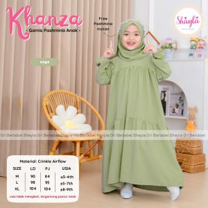 Dress kids khanza - cringkel airflow