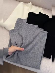 Ge·an·fei | Áo Sweater Cao Cổ Ôm Sát Giữ Ấm