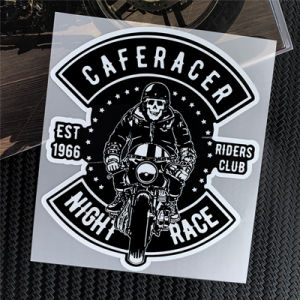 Miếng Dán Xe Hơi Phong Cách Retro Mỹ CAFE RACER Miếng Dán Trang Trí Bình Xăng Đầu Máy Xe Máy Đề Can Phản Quang Chống Nước Cá Tính