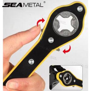 SEAMETAL Universal Ratchet Wrench Tire Jack Removal Tool Auto Labor Saving Wrench Cross Jack Rocker Arm Hand Tools Accessories