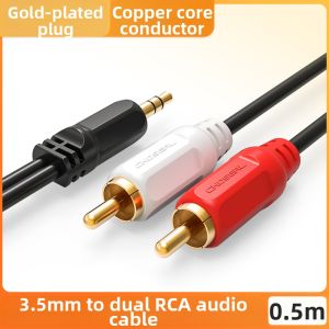 Choseal | 1 to 2 RCA Audio Cable 3.5mm to Dual Lotus