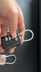 World Aifei Mall TSA Approved Luggage Lock 3-Digit TSA Customs Code Lock Keyless Password Padlock Travel Suitcase Duffle Bag Locker Combination Lock