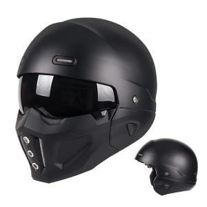 full face Open Face Scooter Helmet Casque casco moto motocross helmet Motorcycle Helmets with Detachable mask