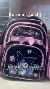 Kuromi Bag For Kids Backpack Pupil Girls Waterproof Large Capacity For Kids Girl Bag For School